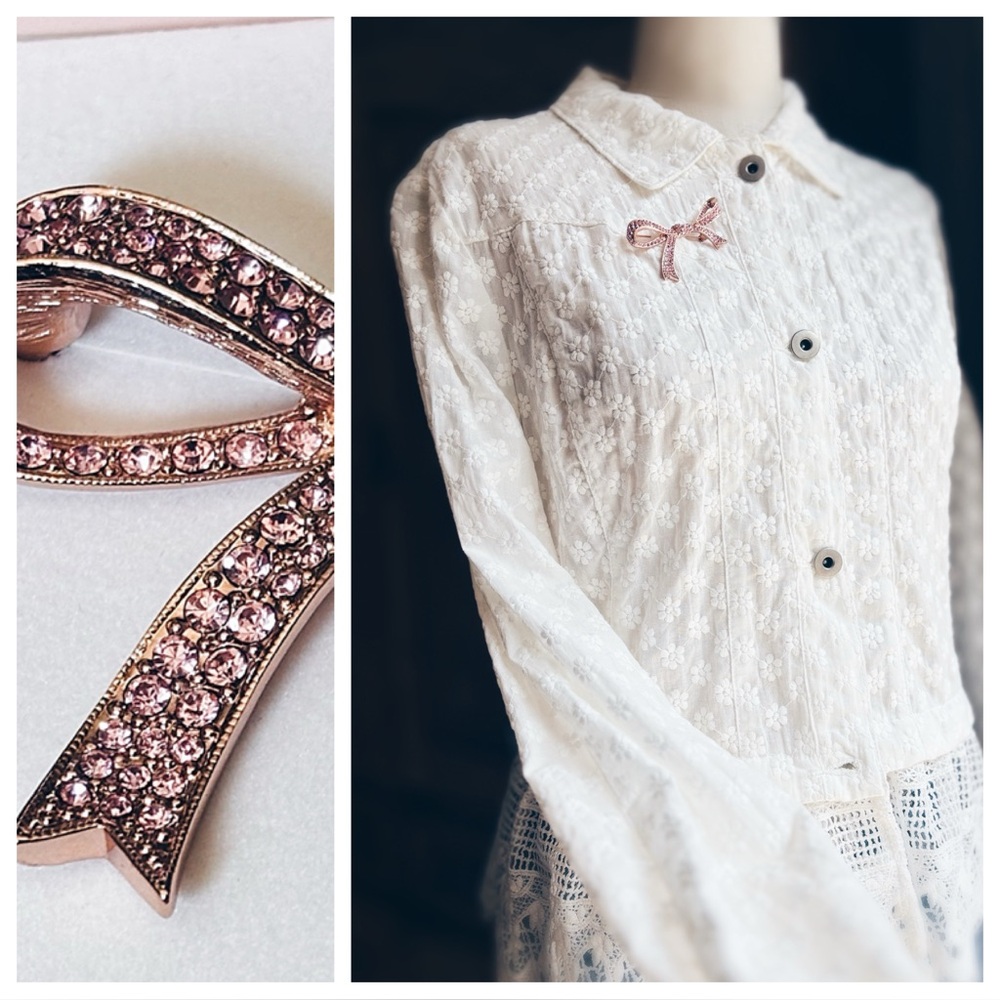 Vintage Bow Brooch